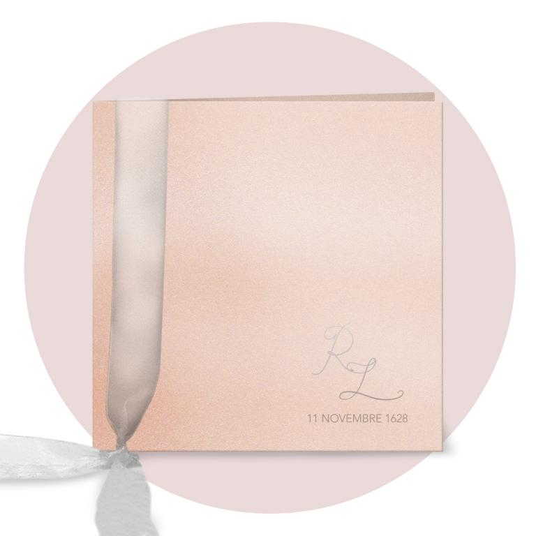 Immagine prodotto: Libretto messa formato quadrato, spillato in cartoncino pregiato tipo: STARDREAM CORAL